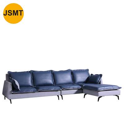 latest design modern  style modern fabric 1 2 3 seater L shape cozy sectional sofa sets living room furniture