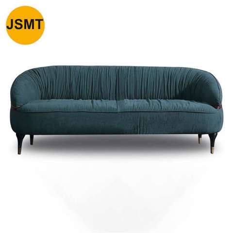 Leisure Modern Living room Three Seater Sofa Home 3 Seater Fabric Furniture Chesterfield Comfortable Sofa chair